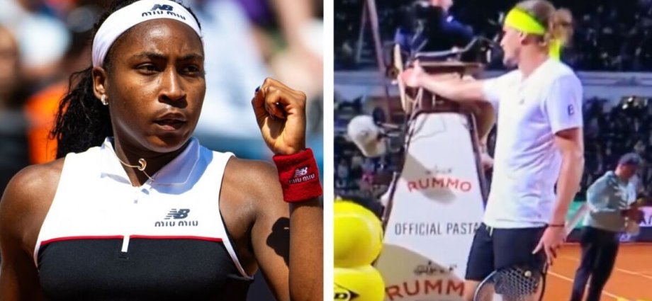 Alexander Zverev launches angry complaint as Coco Gauff issues apology