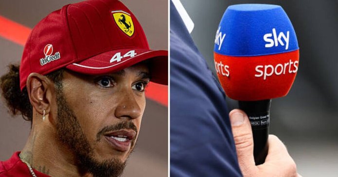 Lewis Hamilton shares worrying news as Sky Sports forced into commentary switch