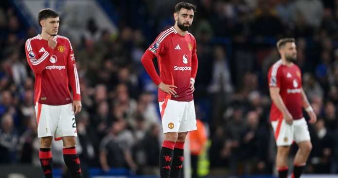 Man Utd player ratings vs Chelsea as one star gets 3/10 in loss