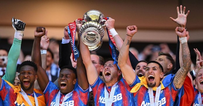 Crystal Palace win FA Cup with fans in tears over club's first major trophy