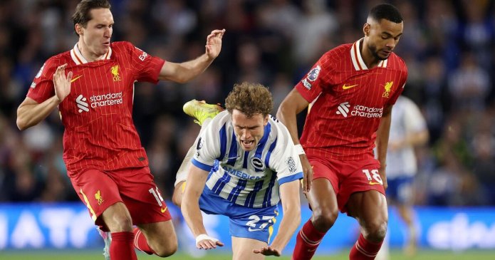 Liverpool player ratings vs Brighton as 5/10 duo fail audition in loss