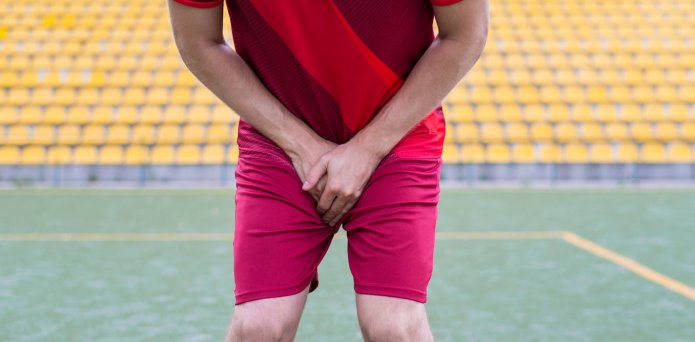 Sports hernias can cause severe pain in the groin region – and footballers may be at greatest risk