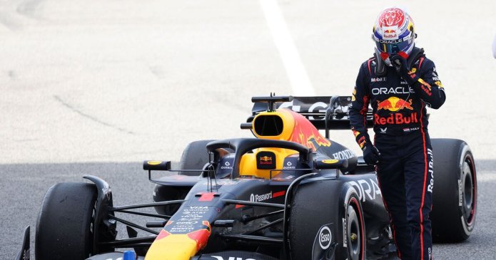 Max Verstappen issued another penalty and faces race ban after Russell incident