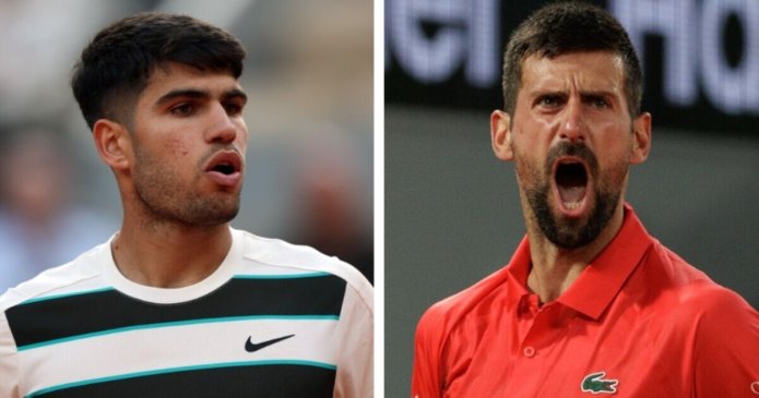 Carlos Alcaraz 'offends' rival as Novak Djokovic runs into trouble