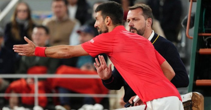 Novak Djokovic explodes with rage as Jannik Sinner wades into French Open row