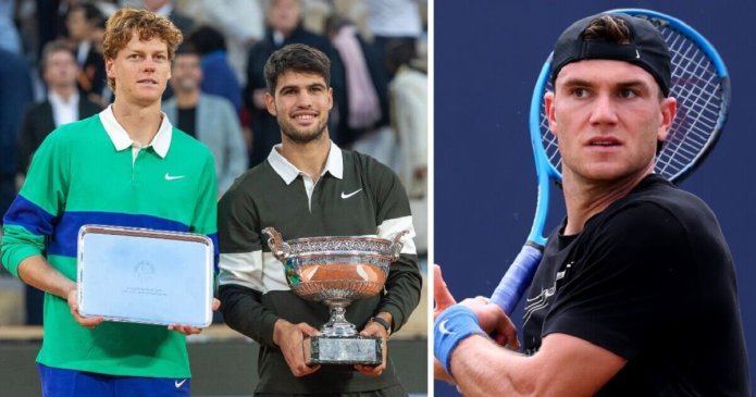 Jack Draper confident he can catch Alcaraz and Sinner after French Open final