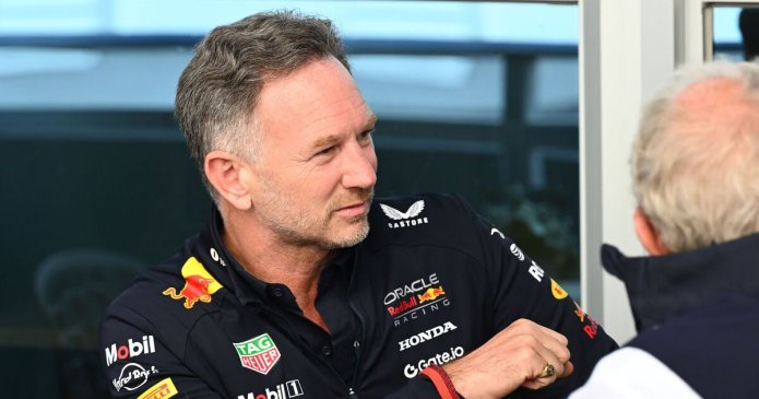 Christian Horner makes George Russell accusation as Red Bull protest lodged