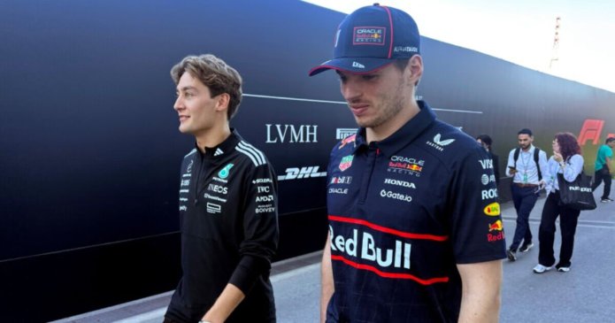Max Verstappen 'sees himself at Mercedes' as George Russell responds to rumours