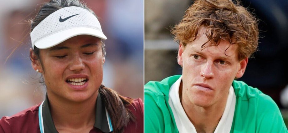 Emma Raducanu risks huge backlash as Jannik Sinner mocked after surprise loss