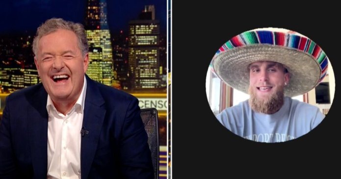 Jake Paul storms off Piers Morgan TV show as duo get into foul-mouthed argume...