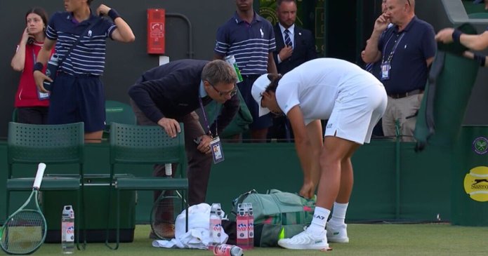 Wimbledon pull British star off court leaving BBC commentator 'shocked'