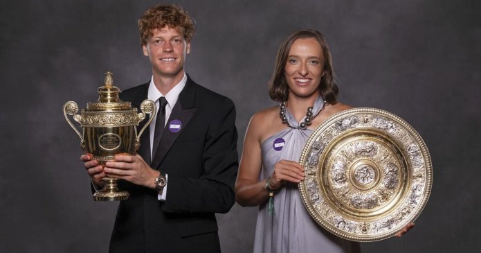 Inside the Wimbledon Champions' Dinner as Jannik Sinner 'drinking a lot'