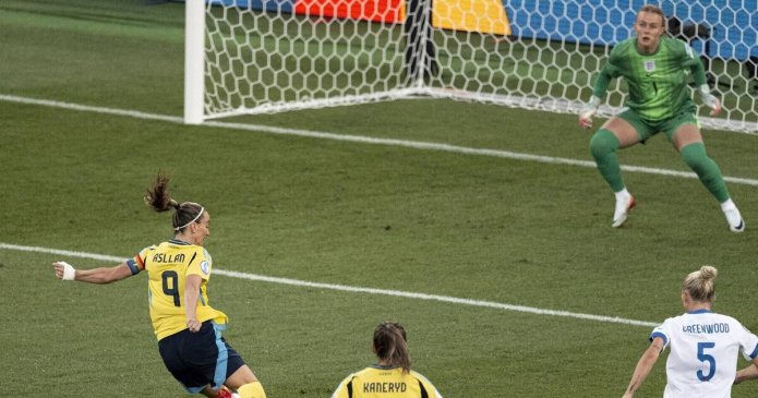 England beat Sweden on penalties to reach Euro semi-finals after comeback