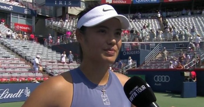 Emma Raducanu makes funny mistake after beating close friend at Canadian Open