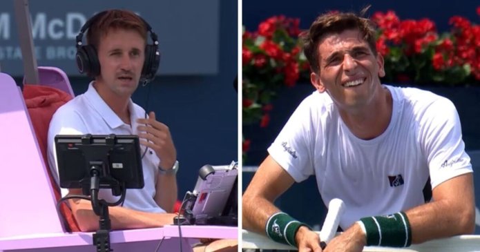 Canadian Open star wins wild point as ball goes through the net and VAR needed