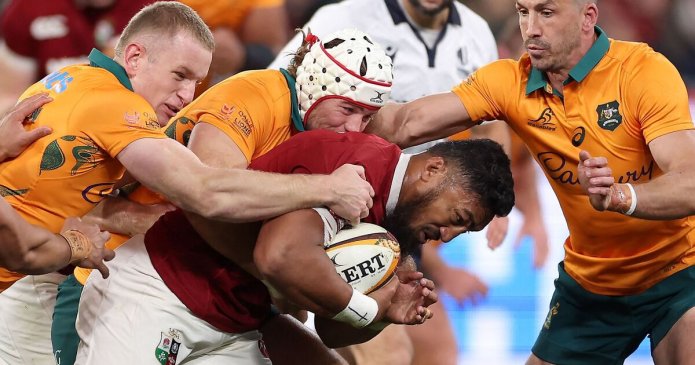 Lions star's wife gives birth in a car as player rushes home to greet new baby