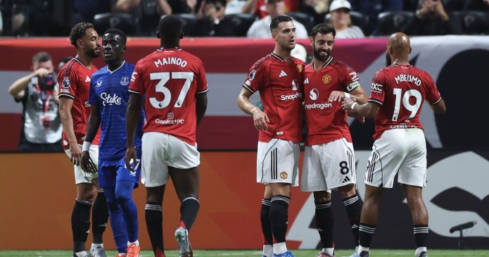 Man Utd player ratings vs Everton as Mbeumo makes first impression
