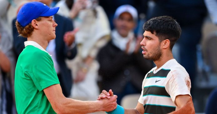 Jannik Sinner and Carlos Alcaraz pulled apart as Cincinnati draw suits icons