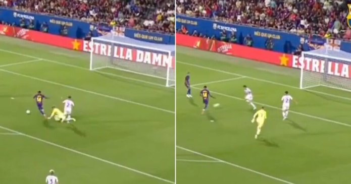 Marcus Rashford produces 'miss of the season already' in Barcelona cup final