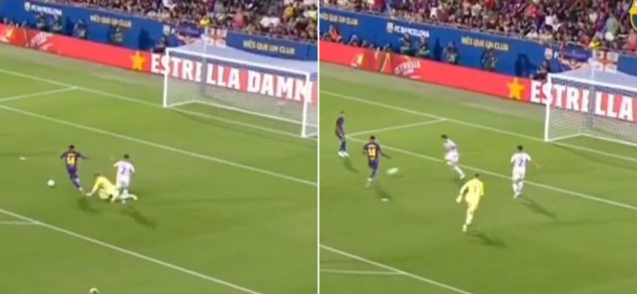 Marcus Rashford produces 'miss of the season already' in Barcelona cup final