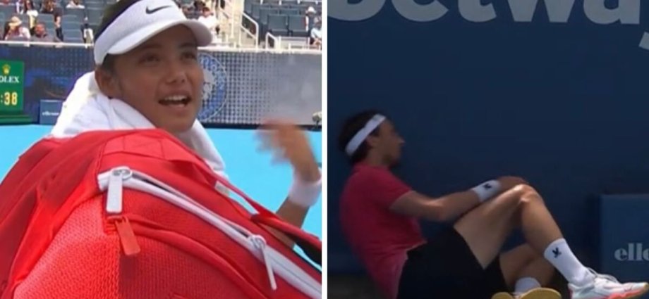 Play halted at Cincinnati Open and player's mum slams her 'bad attitude'