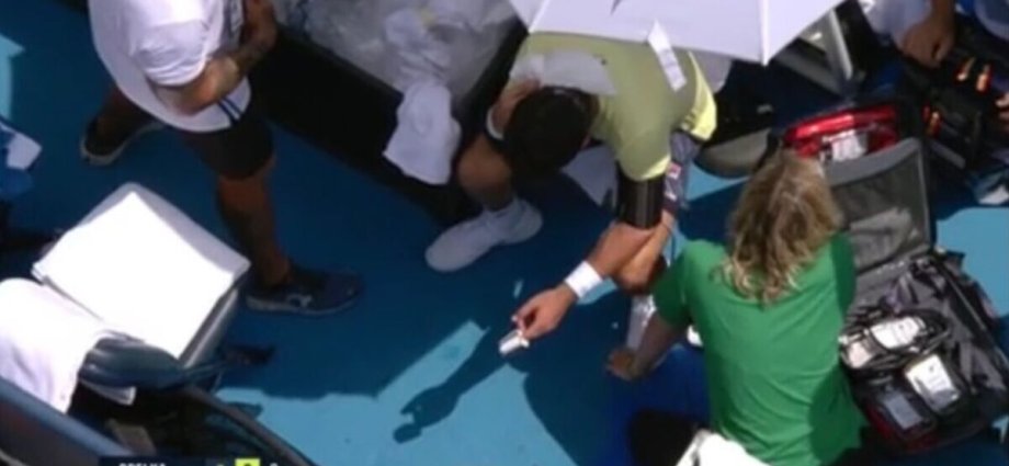 Cincinnati Open star falls ill mid-match and stops play in worrying scenes