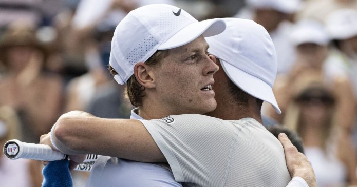 Jannik Sinner's words to opponent at end of match – 'That's what sets him apart'