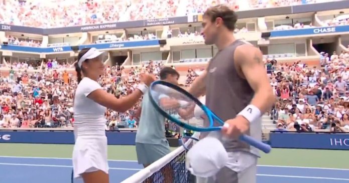 Emma Raducanu in awkward US Open exchange as Jack Draper scolded by partner