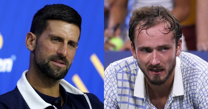 Novak Djokovic shows off gruesome injury as Medvedev ripped into by rival