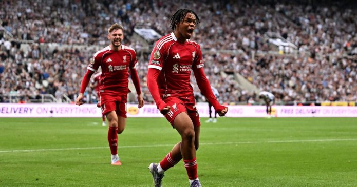 Liverpool player ratings vs Newcastle as Rio Ngumoha scores dramatic winner