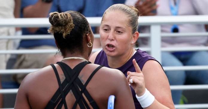 US Open rival takes aim at 'terrible' Jelena Ostapenko as Latvian hits back