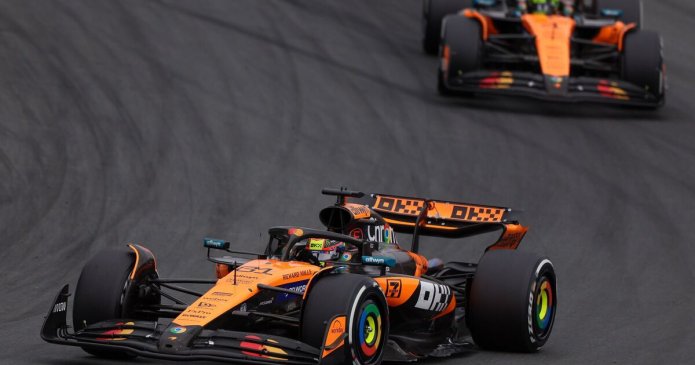 Dutch GP results: Piastri wins and Hadjar gets podium as Norris and Hamilton DNF