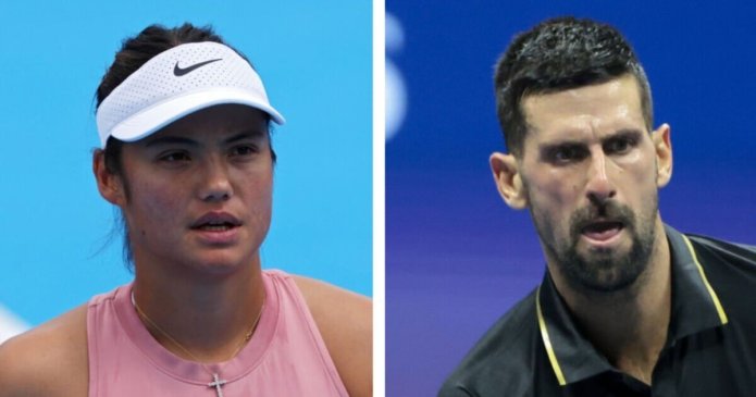 US Open LIVE as Emma Raducanu ignored and Novak Djokovic retirement theory aired