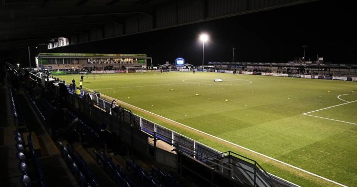 National League match abandoned in stoppage time after horror collision
