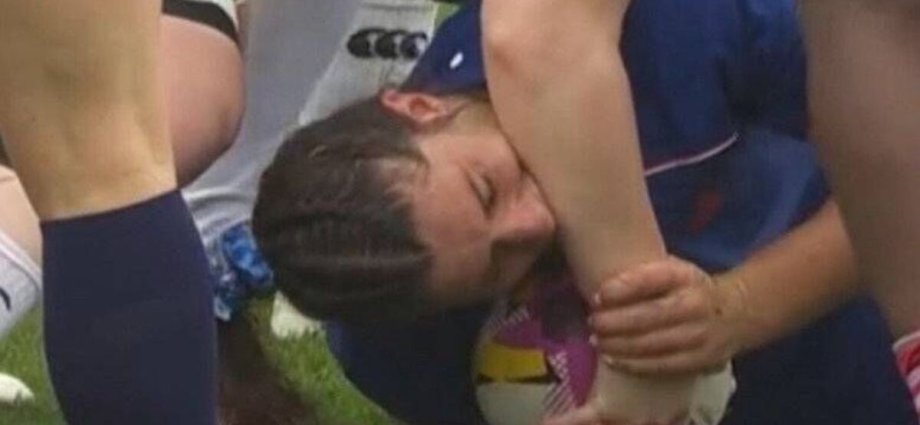 Rugby World Cup star slapped with huge ban after biting opponent