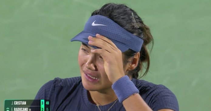 Emma Raducanu breaks down in tears during Korea Open win after snubbing Team GB