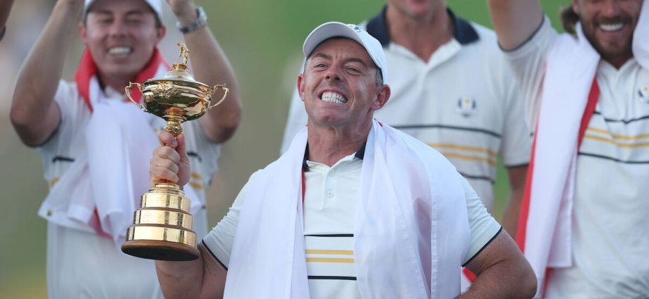Rory McIlroy received text from Trump moments before viral Ryder Cup video