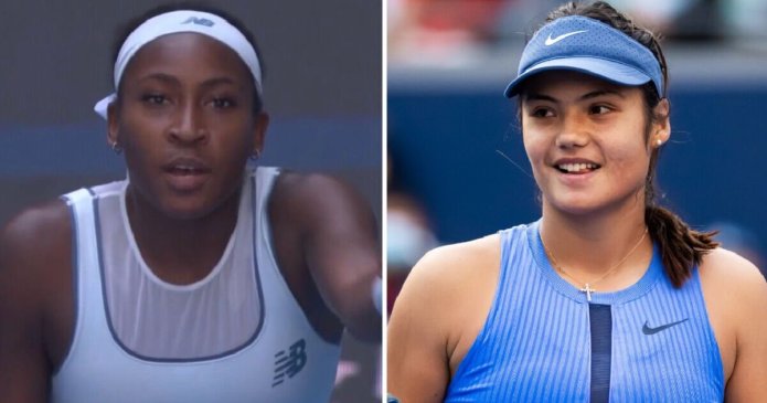 Tennis LIVE: Coco Gauff in angry row as Emma Raducanu hits big milestone