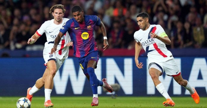 Marcus Rashford fires clear message to Man Utd in Barcelona Champions League tie