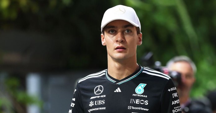 George Russell speaks out after 'weird' Singapore GP incident