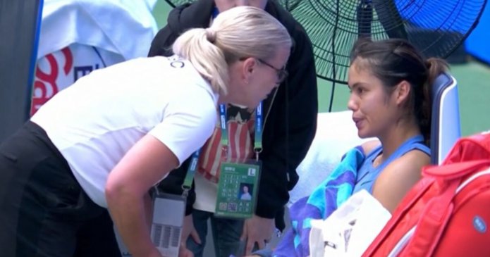 Emma Raducanu retires from Wuhan Open while being thrashed by opponent