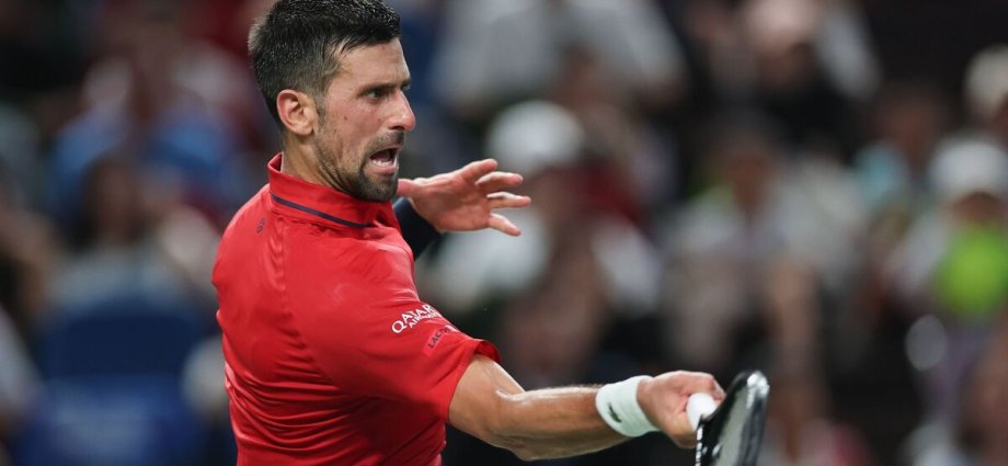 Novak Djokovic faces Zizou Bergs in quarter-finals of Shanghai Masters