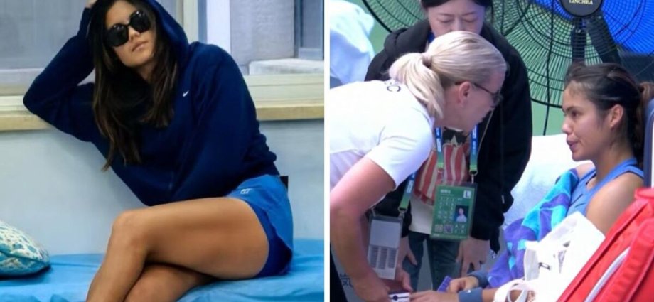 Emma Raducanu visits doctors as tennis star left in 'fight for survival'
