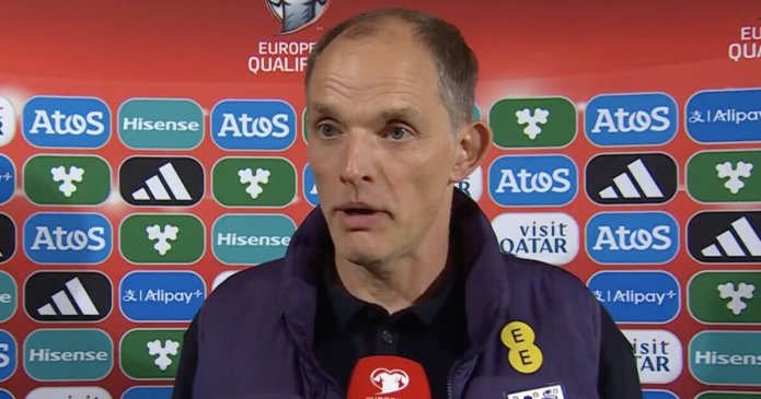 Thomas Tuchel responds to England fans after X-rated chants towards German boss
