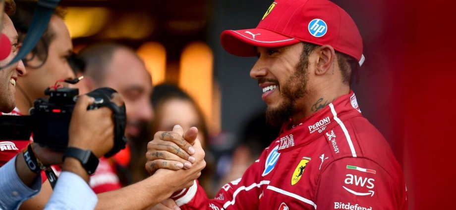 Lewis Hamilton fires Leclerc and Norris warning as first Ferrari F1 podium eyed