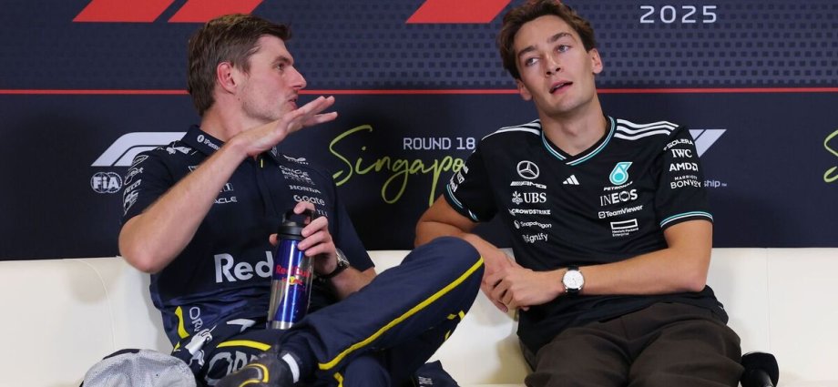 George Russell tells Max Verstappen he can't win if F1 champion joins Mercedes
