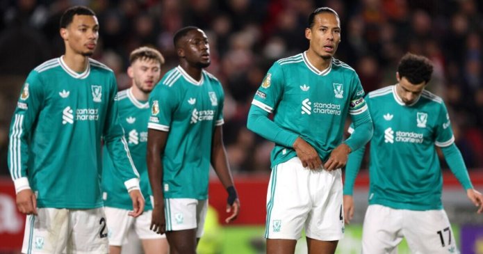 What Liverpool players did after Brentford loss speaks volumes