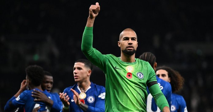 Chelsea star labelled 'best in the world' by Robert Sanchez after Tottenham win