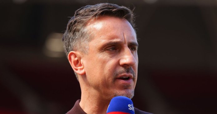 Gary Neville's two-horse Arsenal title race verdict as Gyokeres fears grow