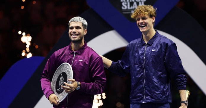 Sinner sends Alcaraz four-word message as duo make ATP decision